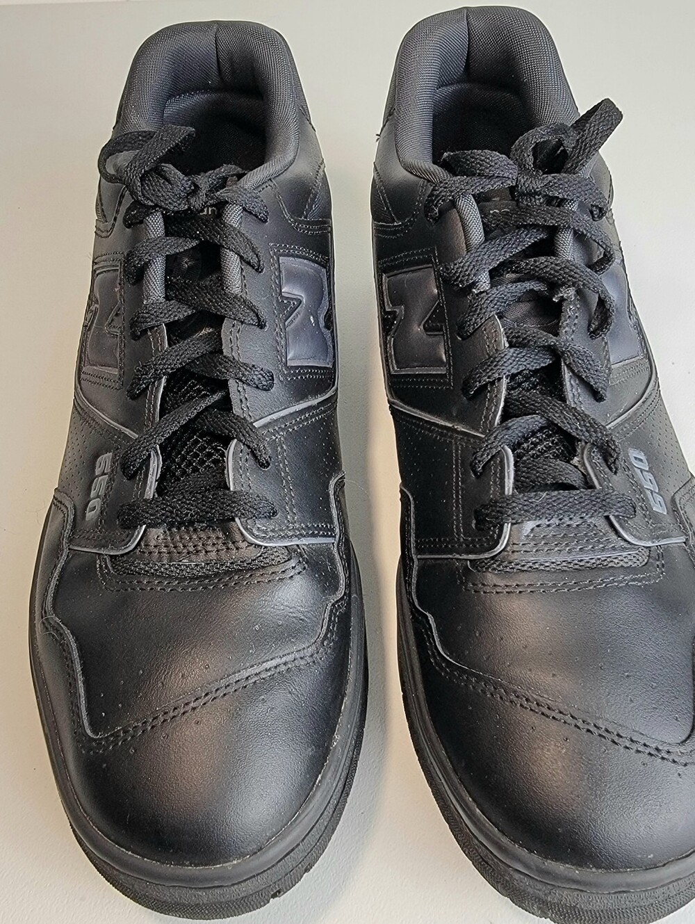New Balance 550 Triple Black BB550BBB Men's Size 14 Basketball, Comfort, EUC